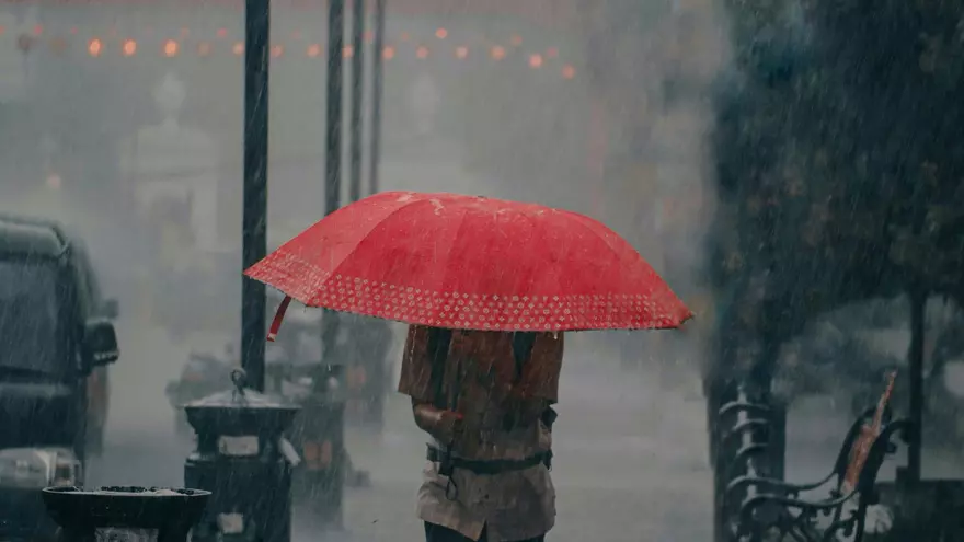 Imagen utilizada con fines ilustrativos de condiciones de lluvia.