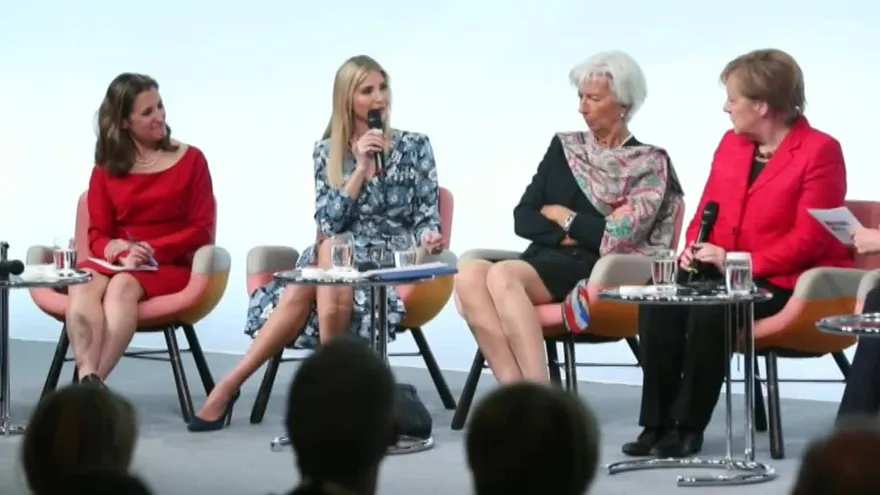 Merkel e Ivanka Trump se alían por la inclusión de mujeres en mundo económico