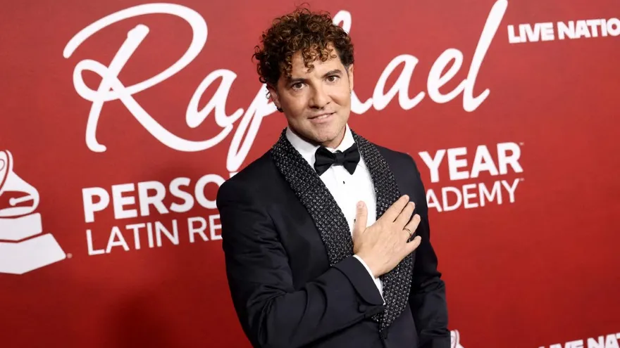 El cantante español David Bisbal.