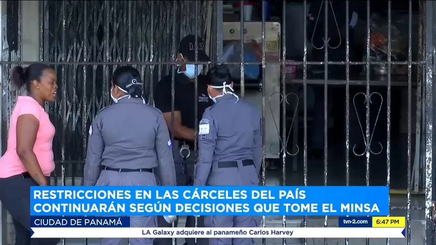 Restricciones en las cárceles del país continuarán