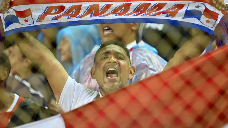 Aficionado de la selección de Panamá