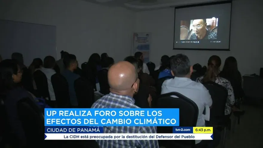 Realizan foro sobre los efectos del cambio climático