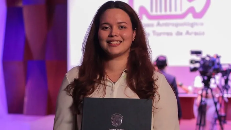 María Vergara, ganadora para crear el logotipo del Museo Reina Torres de Araúz