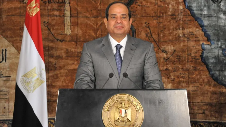 Abdel Fatah al Sisi, presidente de Egipto.