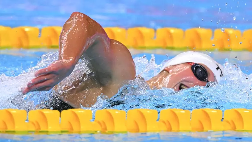 La final de los 800 metros libres será el punto de encuentro para Ledecky y McIntosh