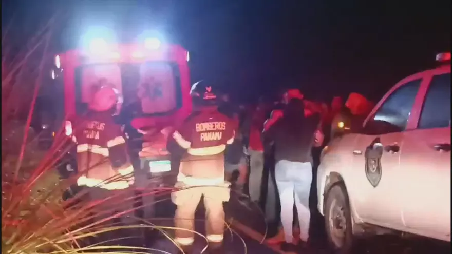 Accidente de tránsito en Cerro Azul