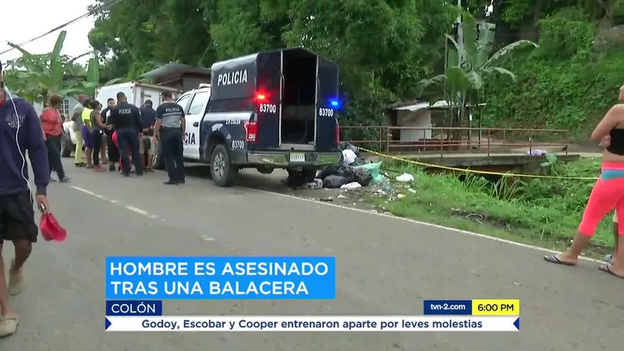 Asesinan a un hombre en ‘El Polvorín’ de Colón