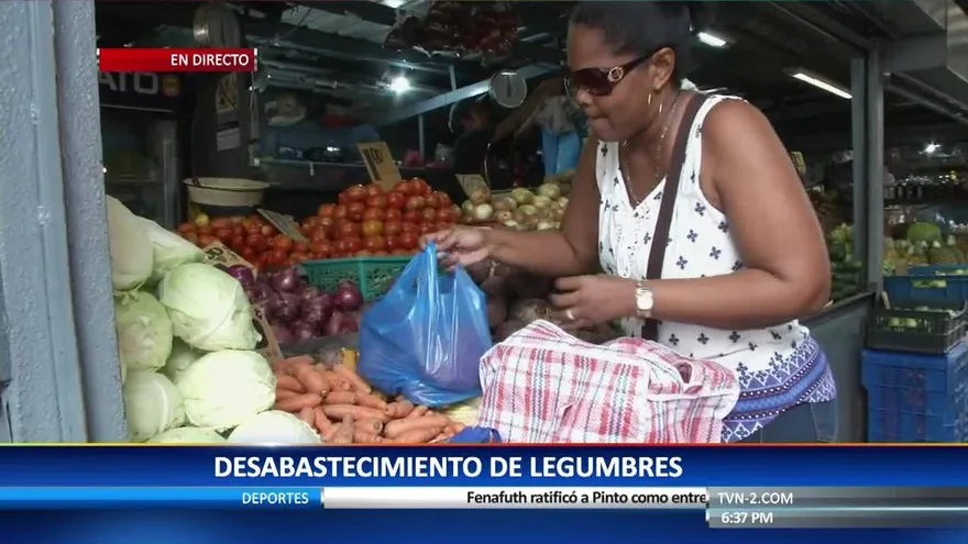 Vendedores preocupados por desabastecimiento de legumbres