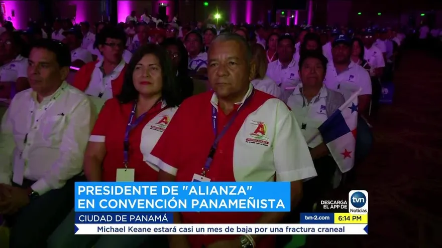 Presidente de Partido Alianza acude a  convención de los panameñistas
