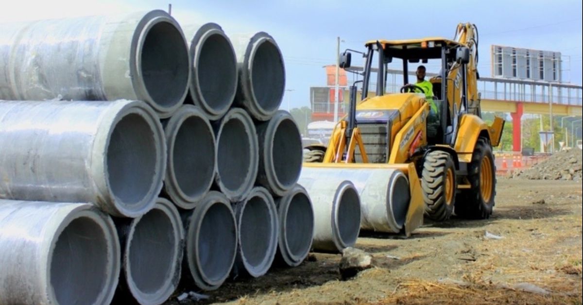 Inician trabajos de rehabilitación vial en Cuatro Altos, en Colón