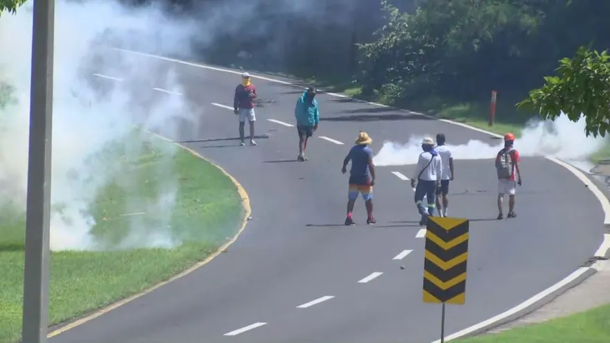 Enfrentamientos en El Chorrillo