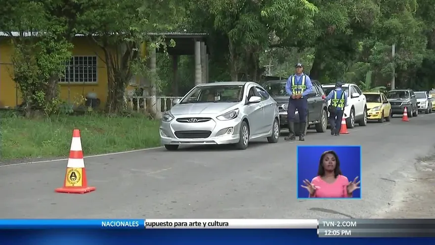 Realizan operativo para retirar placas vencidas en Coclé