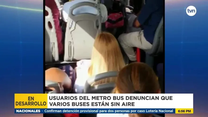 Usuarios de metrobuses se quejan falta de aire acondicionado en algunas unidades