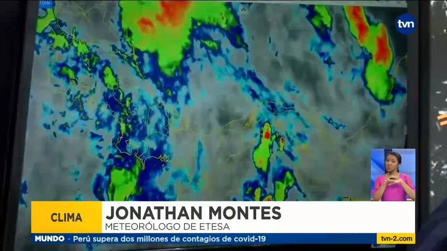 Onda tropical N°6 podría ingresar al país en las próximas 48 a 72 horas
