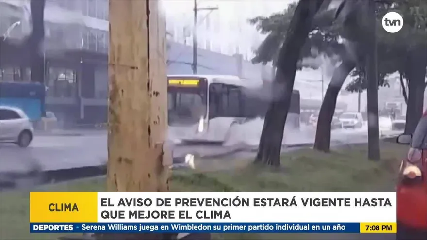 Sinaproc emite alerta verde preventiva por continuidad de lluvias