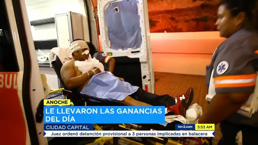 Hieren y asaltan a un taxista