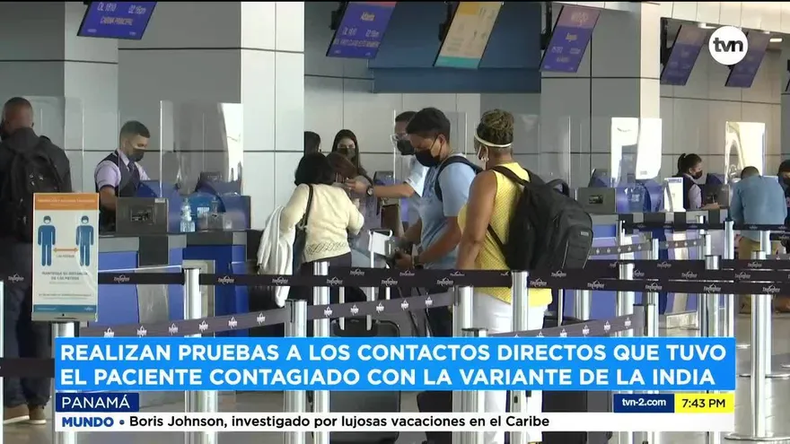 Esperan resultados de pruebas a viajero detectado con variante de la India