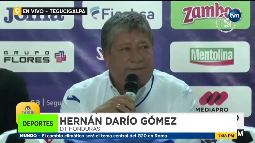 Hernán Darío Gómez fue presentado en Honduras como el nuevo DT