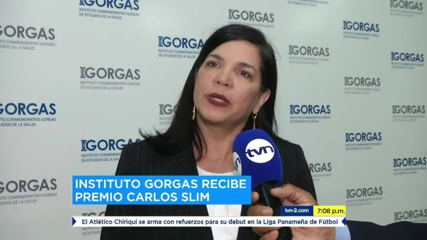 Gorgas recibe premio Carlos Slim en Salud 2019