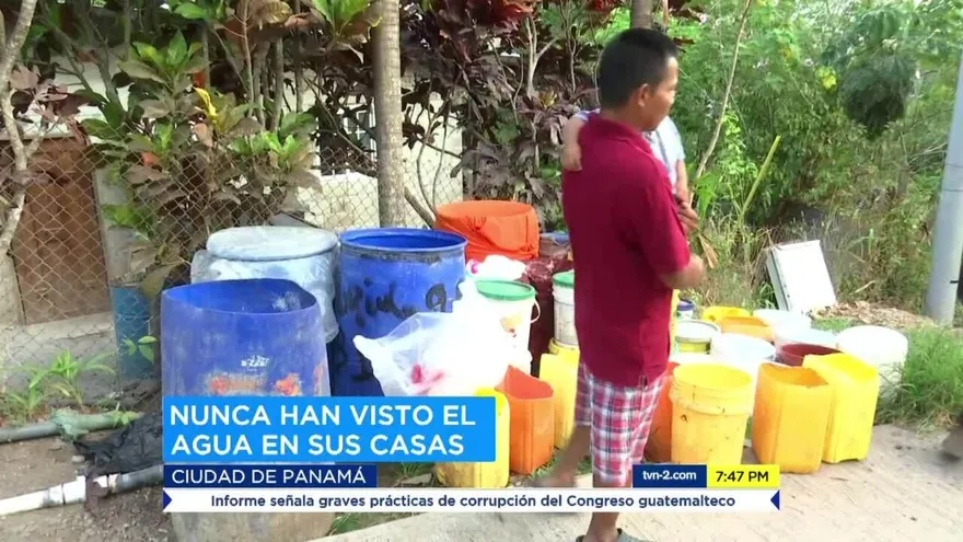 Sin agua en varios puntos de la ciudad capital
