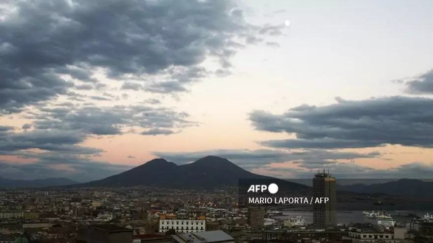El Monte Vesubio, Italia
