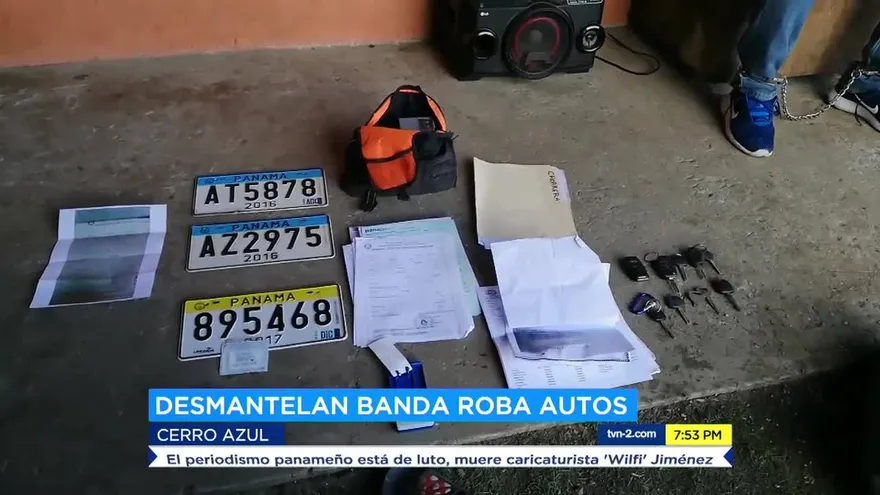 Desarticulan organización criminal dedicada a los robos de autos