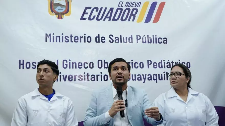 Jimmy Martin, ministro de Salud de Ecuador, se pronunció sobre muerte de bebés en Hospital Universitario