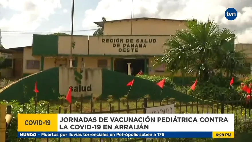Tres días de jornada de vacunación pediátrica en Arraiján