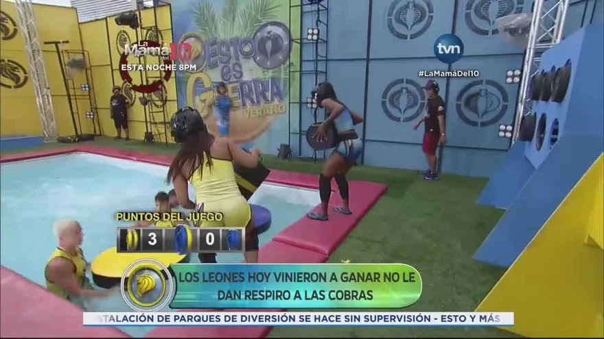 ¡Dilian y Nicole tuvieron que demostrar a qué vinieron en el circuito acuático!