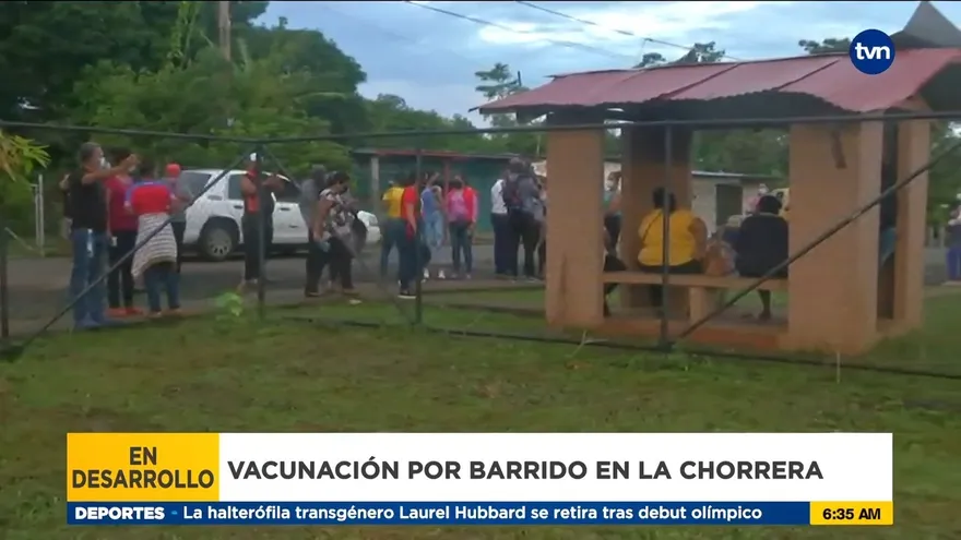 Autoridades explican proceso de vacunación en el circuito 8-5