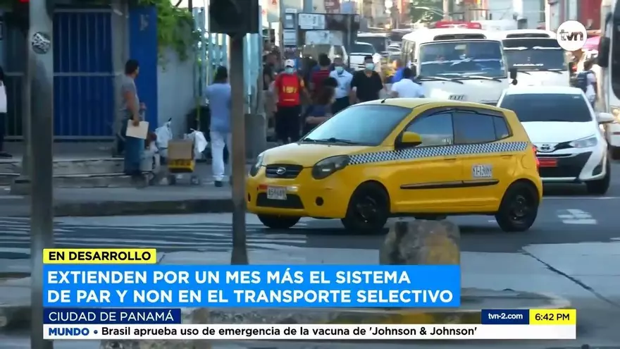 Autoridad de Tránsito extiende sistema de par y non