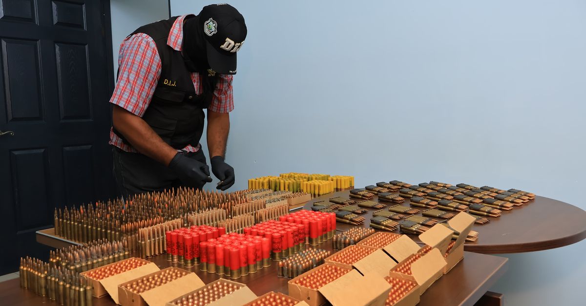 Policía ubica caleto con más de 5 mil municiones y granadas en Vacamonte