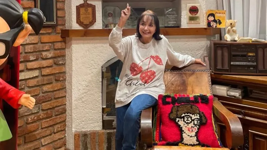 María Antonieta de las Nieves, conocida por su personaje de la Chilindrina