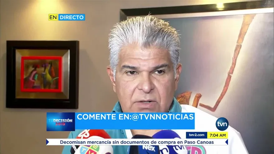 Mulino seguro de que vencerá en elecciones primarias