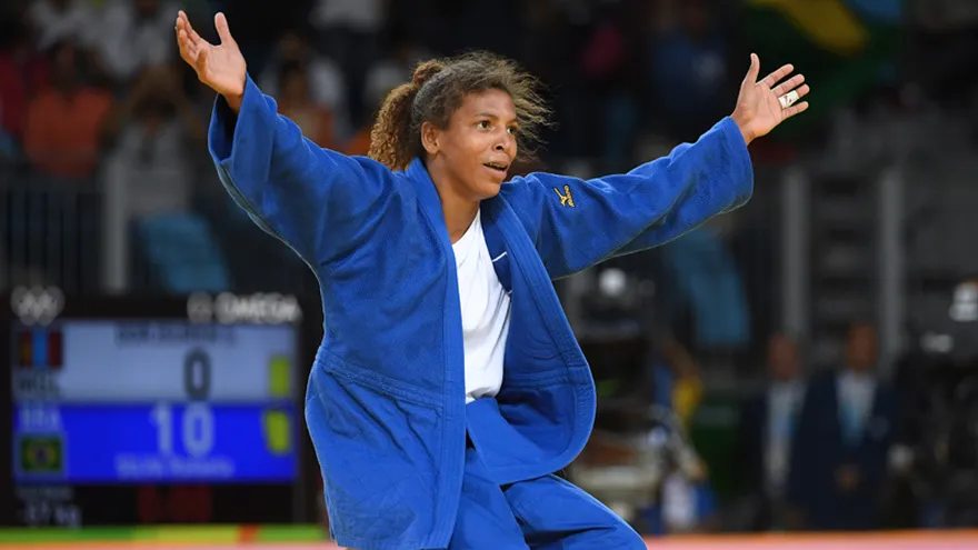 La brasileña Rafaela Silva logra el bronce en -57 kg en el Mundial de judo