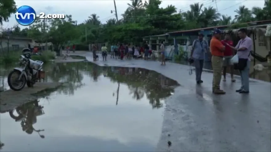 Costeños de la provincia de Herrera y Coclé afectados por altas mareas