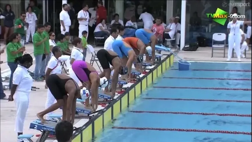 Prueba de Catharine Cooper 100 mts libres