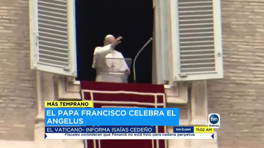Papa Francisco saluda a panameños en la Plaza de San Pedro