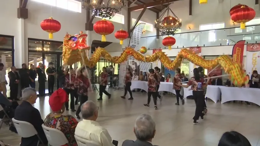 Todo listo para la celebración del Año Nuevo Chino en el Parque Omar