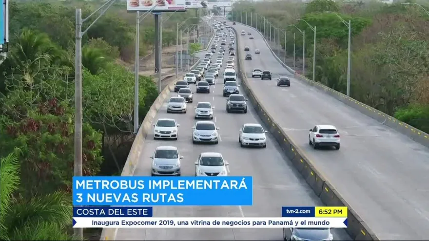 Dan a conocer nuevas rutas de bus en Costa del Este