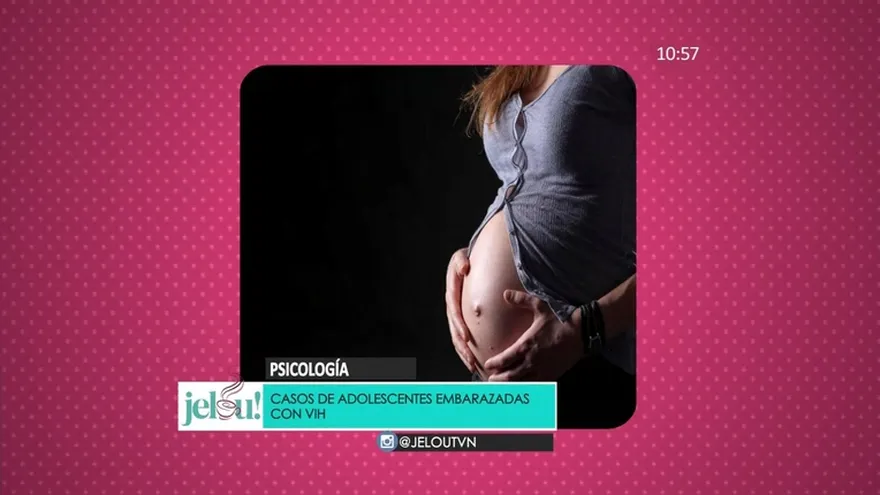 Casos de adolescentes embarazadas con VIH