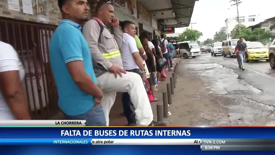 Faltan buses para rutas internas de La Chorrera