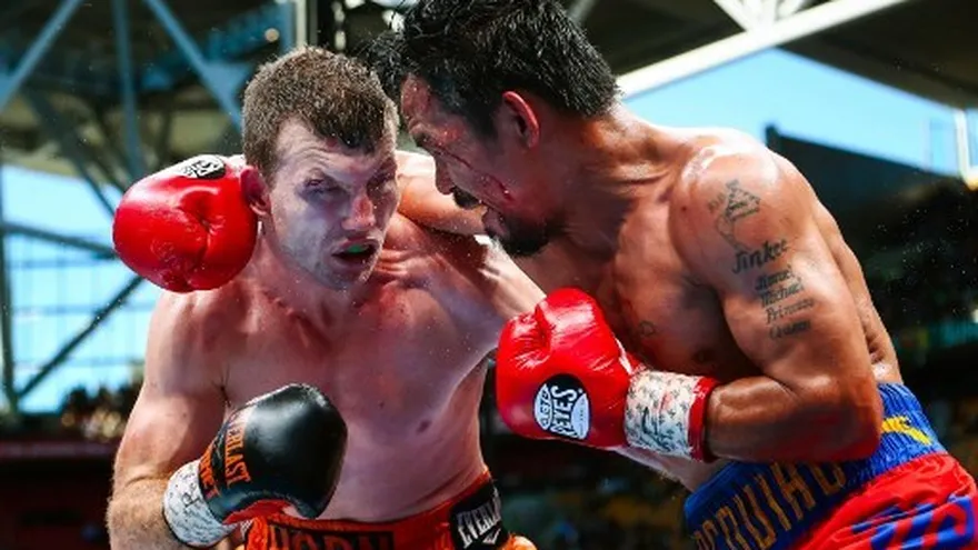 La OMB ratifica victoria de Jeff Horn sobre Manny Pacquiao