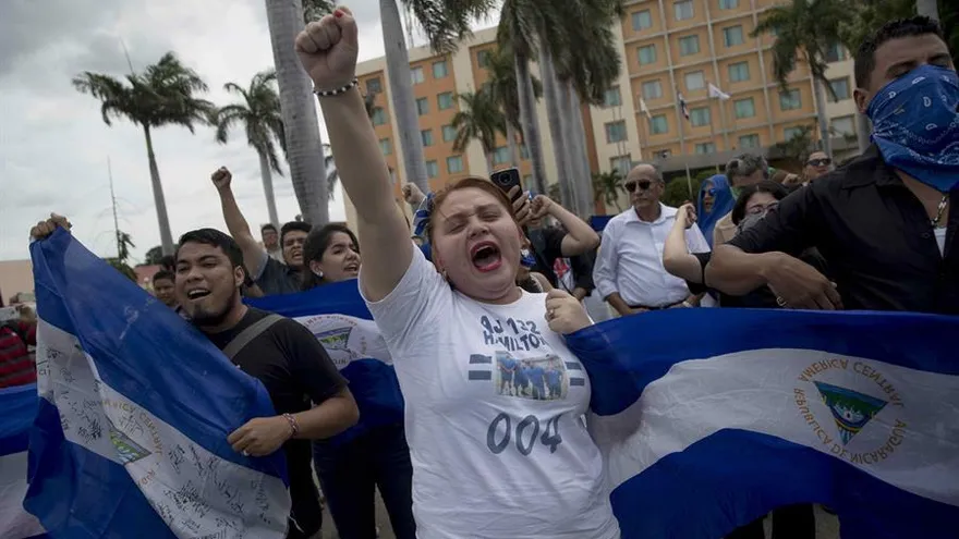 Crisis en Nicaragua.