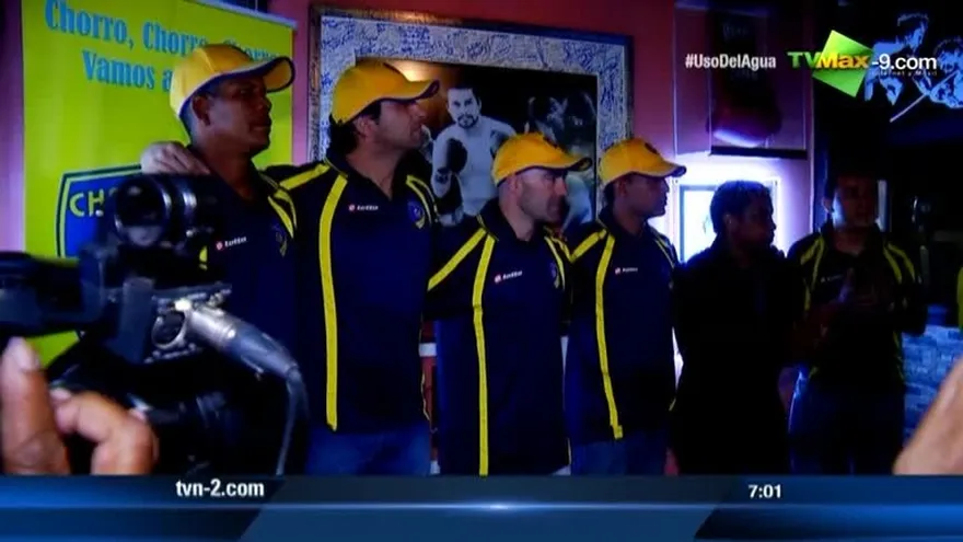 Chorrillo hizo la presentación de su plantilla