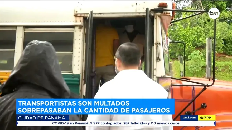 Sancionan a conductores por incumplir medidas de aislamiento social