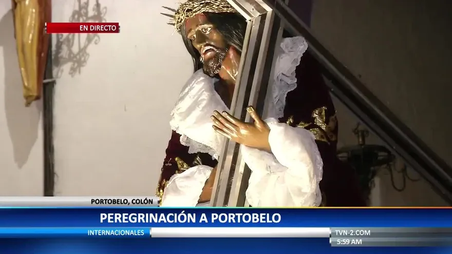El vestido del ‘Cristo Negro’