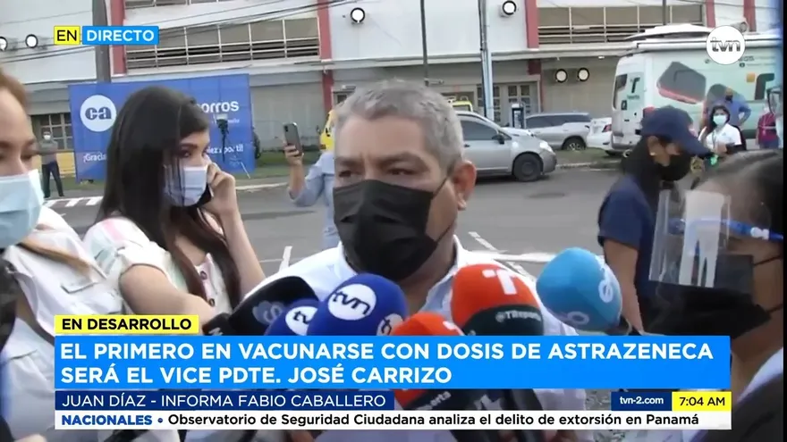 Ministro Sucre habla sobre AstraZeneca, enfermeras y otros temas