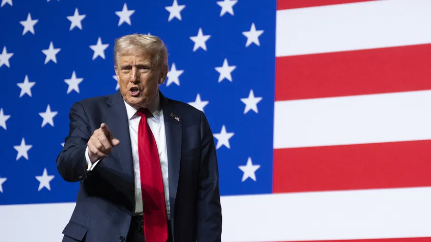 Donald Trump, presidente de Estados Unidos.