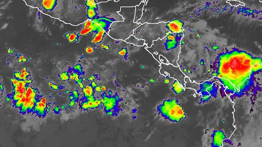 Formación de la onda tropical.